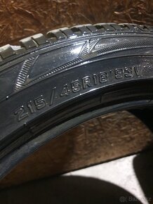 215 45 r 18 vzorek 7mm R18 215/45 zimní pneumatiky 215/45r18 - 3