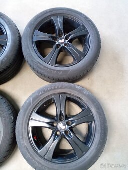 Sada alu kol 5x112, ET 60 vč. pneu 225/55 R 17 - 3