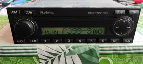 Originální autorádio SKODA Symphony CD/MP3 Octavia - 3