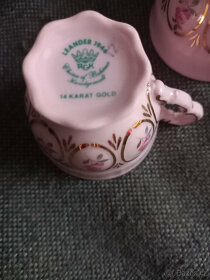 Prodám sbírku růžového porcelánu, - 3