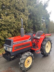 Malotraktor Yanmar F20D, 20Hp, 4x4, traktor - 3