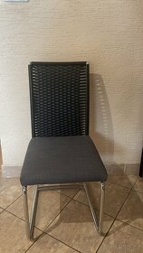 Židle kovové jídelní Made in Germany - 3