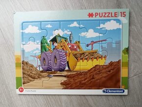 Dětské puzzle, 15 dílků, různé motivy - 3