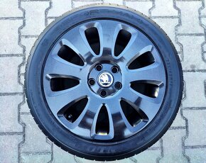 Alu kola originál Škoda Superb II, Octavia III 5x112 R17 - 3