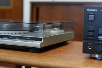 automatický gramofon Technics sl-qd33 stříbrný - 3