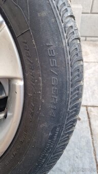 Letní pneu Fulda 185/65R14 86H + elektrony (využité 3 sezony - 3