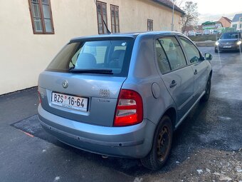 Škoda Fabia 1.4mpi r.v.2001 176 tis km modra met - 3