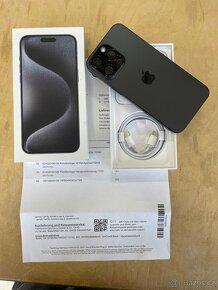 Apple iPhone 15 pro max 256gb Black Titan - 3