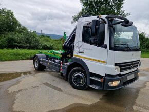 Mercedes Atego 1218 nosič kontejneru s hydraulickou rukou - 3