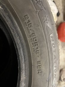 Dunlup 215/60r16 zimní - 3