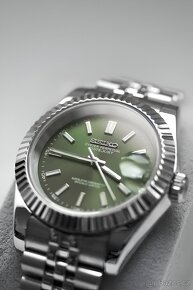 Seiko Mod Datejust Olivové - 3