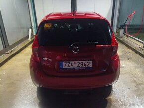 Nissan Note 12/2014 v  ČR, 1,2i benzin, 71 t. km, klima - 3