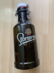 Staropramen výroční skleněná láhev - 3