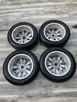 Originální letní Alu kola Škoda 5x112+Pneumatiky 205/55 R16 - 3