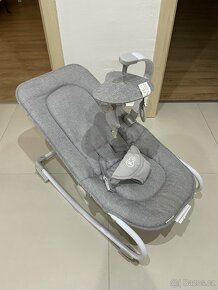 Dětské lehátko Kinderkraft Felio Stone Grey - 3