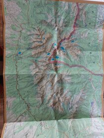 Mapa Vysoké Tatry z roku 1975 - 3