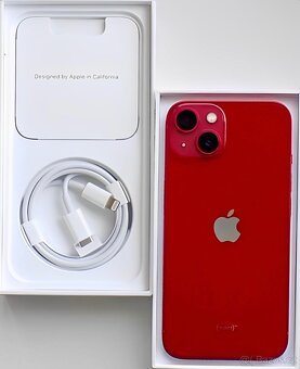 iPhone 13 Red KONDICE BATERIE 100% TOP - 3