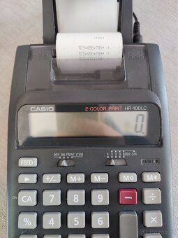 Casio HR-100LC Kalkulačka s tiskem. - 3