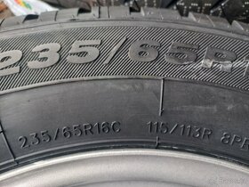 Sada NOVÝCH kol Mercedes 235/65R16C letní - 3