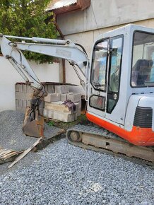 Takeuchi Tb-135 váha 3.5t 2x lžíce hydraulická svahovka - 3