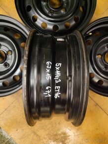 DISKY 5x114,3 et46 6jx15 67,1 Hyundai i30, KIA Cee'd - 3