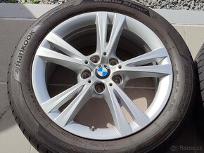 Zánovní letní ALU komplet BMW 17" 5x112 ET54 pneu 205/55/17 - 3