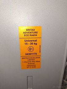 Autosedačka Britax Romer Adventure 15-36kg - 3