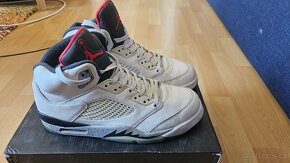 Nike Air Jordan 5 Retro White Cement - 3