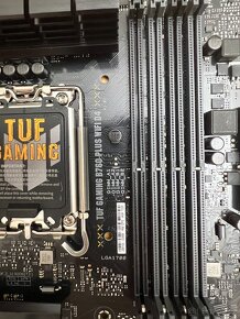 ASUS TUF GAMING B760-PLUS WIFI D4 Socket 1700,Funkční,Záruka - 3