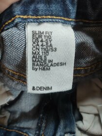 Džíny H&M vel. 110 - 3