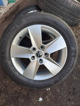 Alu kola 5x112 originál Škoda Octavia III 205/55 R16 - 3