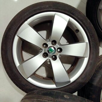 17" ALU kola – 5x100 – ŠKODA (Fabia, VW, AUDI) - 3