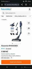 Tyčový vysavač Rowenta X-Force 8.60 Aqua RH9690WO - 3