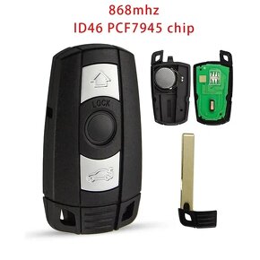 Klíč pro BMW E90 E60 E70 X5 X6 s dálkou 868 MHz i keyless go - 3