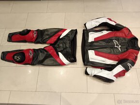 Alpinestars RC-1-Pánská kožená moto kombinéza, dvoudílná - 3