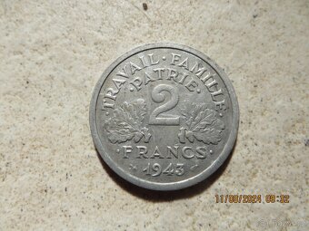 FRANCIE 2 francs 1943. - 3