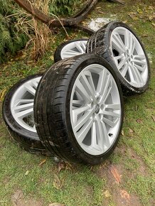 Originální alu sada Audi, R20, 5x112, top stav - 3