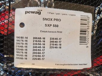 Nové Sněhové řetězy | Pewag Snox Pro (SXP 550)

 - 3