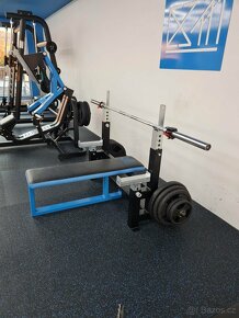 Profi Benchpress včetně bezpečnostních zarážek - nový - 3