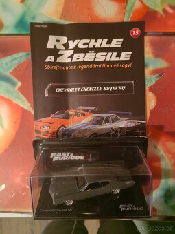 Rychle a Zběsile modely 1:43 Deagostini - 3