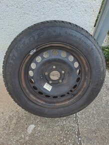 Zimní Pneu Dunlop 4ks 195/65 R15 s disky opel 5x110 - 3