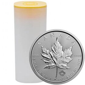 2022 Stříbrné investiční mince Maple Leaf Canada 1 Oz - 3