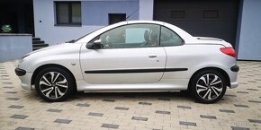 Peugeot 206 CC Kabriolet 1,6i - 80kw. SLUŠNÝ STAV I VÝBAVA - 3