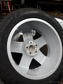 ALU KOLA AUDI A6 - 4G ALLROAD + ZIMNÍ PNEU -- 235/55/R18" - 3