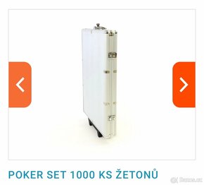 Poker set 1000ks žetony ultimate - 3