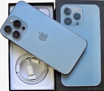 iPhone 13 Pro Sierra Blue BATERIE 100% TOP - 3