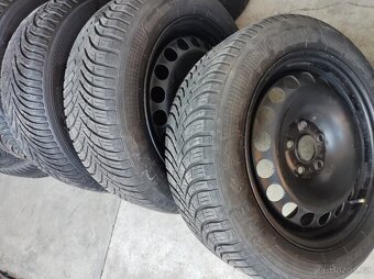 205/55 R16 M+S ZIMNÍ PNEU 6mm + DISKY 5X112 VW - 3