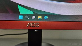 Monitor AOC 75hz FullHD 24 Skvělý stav G2590VXQ - 3