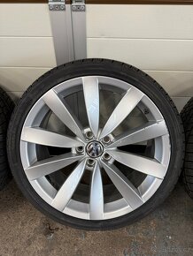 ALU kola disky VW 5x112 R19 Passat CC Lugano ET41 - 3