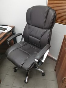 Kožená kancelářská židle - 3